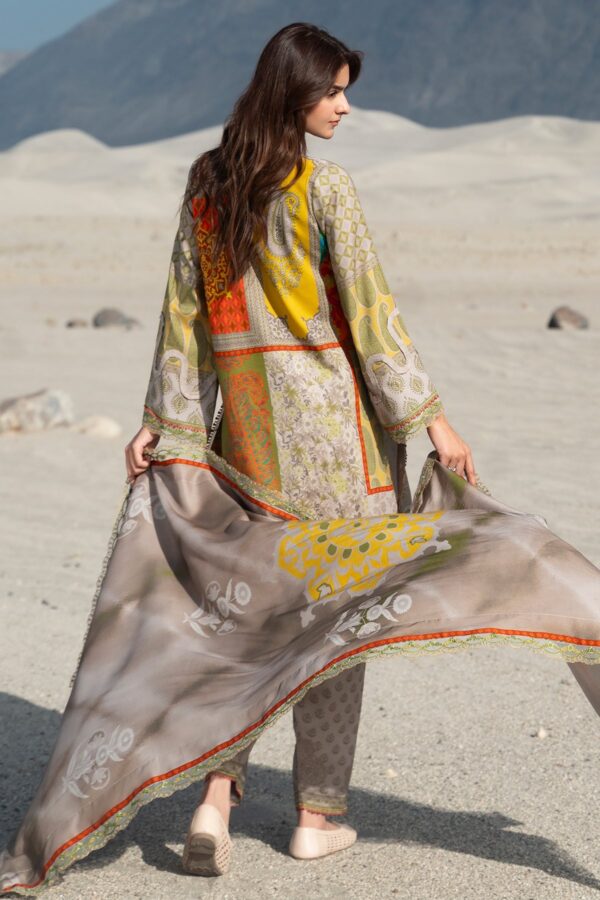 Charizma combination collection 3-pc unstitched embroidered linen collection ccw7-19– detail view 5 Charizma Combination Collection 3-PC Unstitched Embroidered Linen Collection CCW7-19– detail view 5