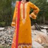 Charizma poshima collection 3-pc unstitched peach leather collection psw6-16 Charizma Poshima Collection 3-PC Unstitched Peach Leather Collection PSW6-16