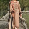 Charizma poshima collection 3-pc unstitched peach leather collection psw6-17 Charizma Poshima Collection 3-PC Unstitched Peach Leather Collection PSW6-17