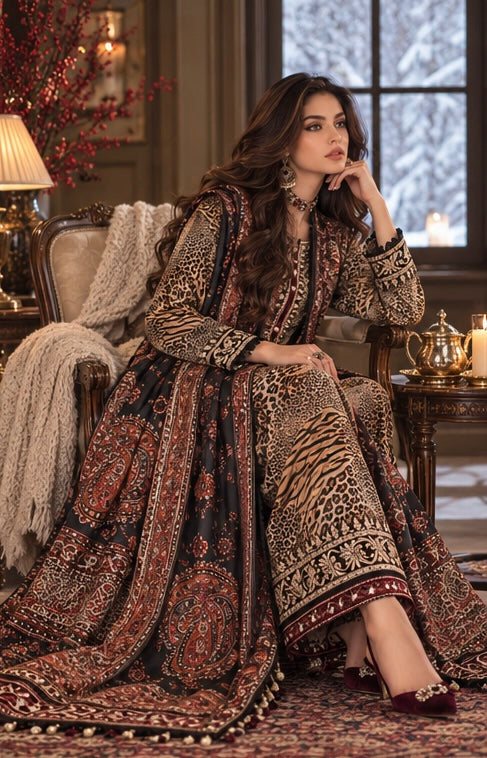 Noor by saadia asad winter embroidered printskhas 26 d1 b - garnet leopard– fullsizerender Noor by Saadia Asad Winter Embroidered Printskhas 26 D1 B - Garnet leopard– FullSizeRender