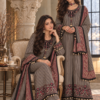 Noor by saadia asad winter embroidered printskhas 26 d9 a - classic black pinstripes Noor by Saadia Asad Winter Embroidered Printskhas 26 D9 A - classic Black Pinstripes