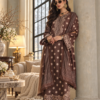 Noor by saadia asad winter embroidered printskhas 26 d8 b - polka espresso Noor by Saadia Asad Winter Embroidered Printskhas 26 D8 B - Polka Espresso