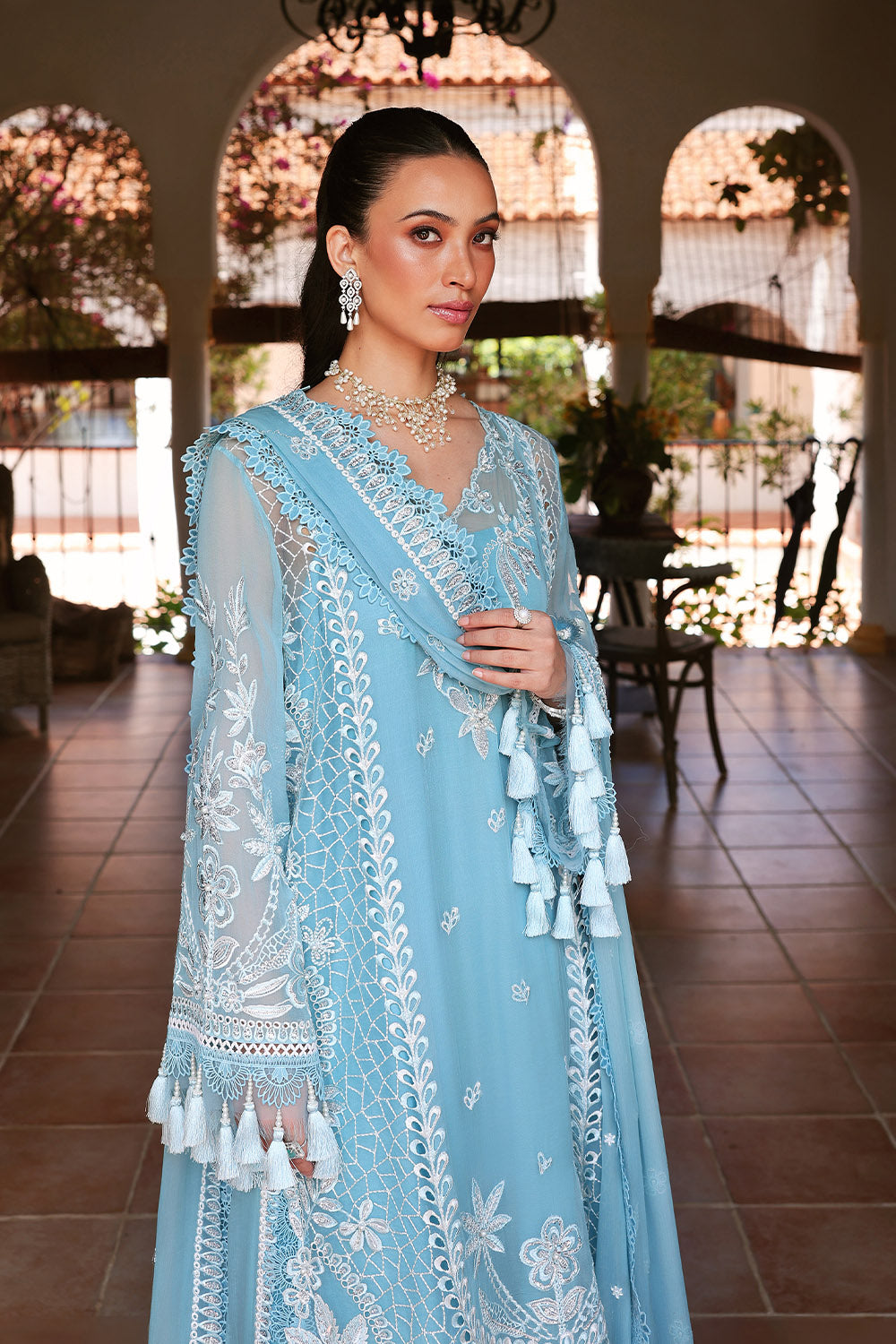 Saira rizwan lumiere chiffon unstitched 2026 iris-lu26-08 Saira Rizwan Lumiere Chiffon Unstitched 2026 IRIS-lU26-08