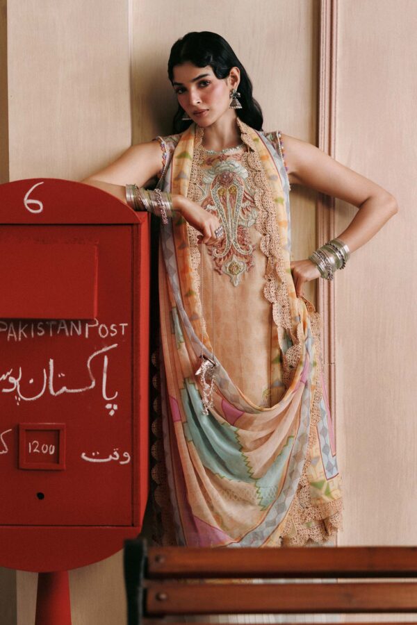 Mb-cusv15-01b-c M Basics Agla Station Winter 26 3 Pc Unstitched Embroidered Slub Khaddar Suit | MB-CUSV15-01B– MB-CUSV15-01B-c