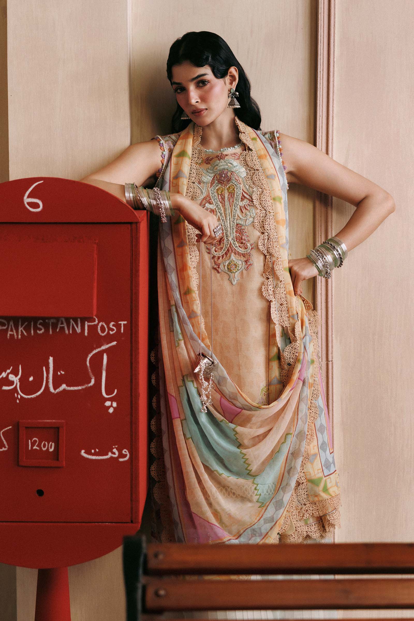Mb-cusv15-01b-c M Basics Agla Station Winter 26 3 Pc Unstitched Embroidered Slub Khaddar Suit | MB-CUSV15-01B– MB-CUSV15-01B-c