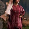 Mb-cusv15-02a-a M Basics Agla Station Winter 26 3 Pc Unstitched Embroidered Slub Khaddar Suit | MB-CUSV15-02A