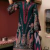 Mb-cusv15-02b-a M Basics Agla Station Winter 26 3 Pc Unstitched Embroidered Slub Khaddar Suit | MB-CUSV15-02B
