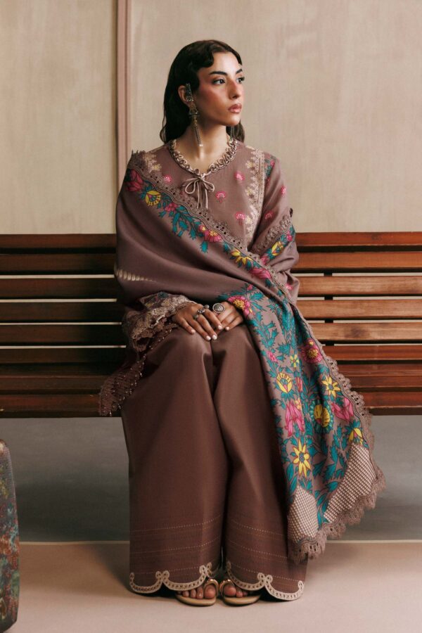 MB-CUSV15-03A-b M Basics Agla Station Winter 26 3 Pc Unstitched Embroidered Slub Khaddar Suit | MB-CUSV15-03A– MB-CUSV15-03A-b