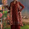 Mb-cusv15-03b-a M Basics Agla Station Winter 26 3 Pc Unstitched Embroidered Slub Khaddar Suit | MB-CUSV15-03B