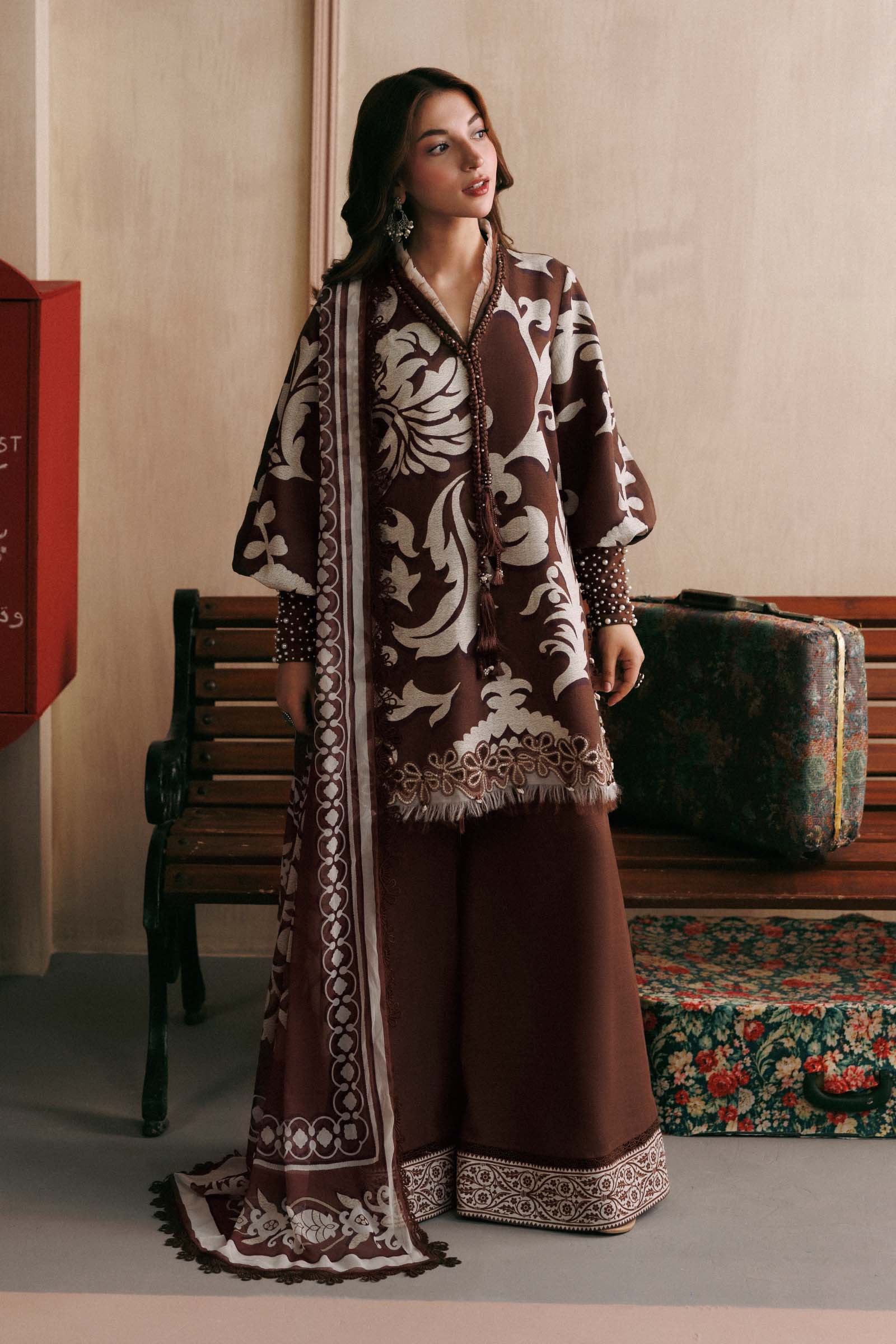 Mb-cusv15-04a-b M Basics Agla Station Winter 26 3 Pc Unstitched Embroidered Slub Khaddar Suit | MB-CUSV15-04A– MB-CUSV15-04A-b