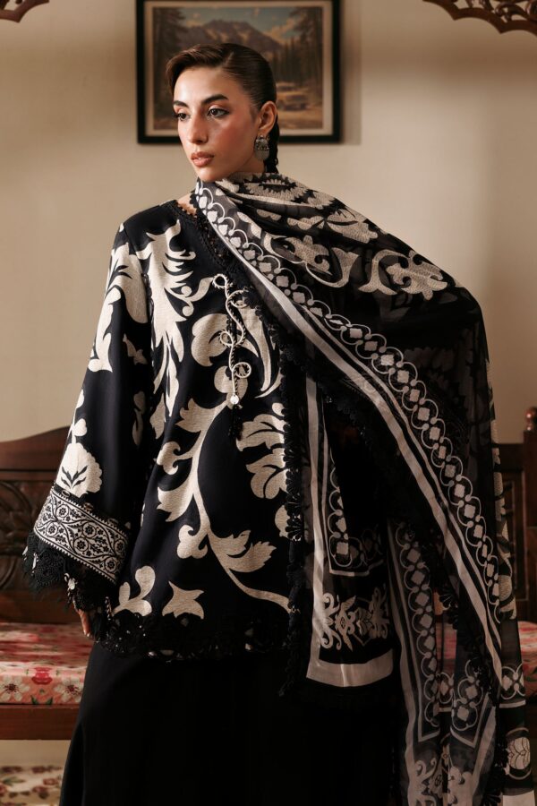 Mb-cusv15-04b-c M Basics Agla Station Winter 26 3 Pc Unstitched Embroidered Slub Khaddar Suit | MB-CUSV15-04B– MB-CUSV15-04B-c