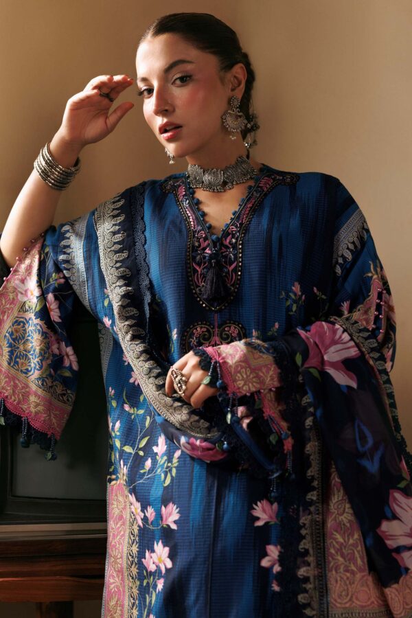 MB-CUSV15-05A-b M Basics Agla Station Winter 26 3 Pc Unstitched Embroidered Slub Khaddar Suit | MB-CUSV15-05A– MB-CUSV15-05A-b