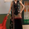 Mb-cusv15-05b-a M Basics Agla Station Winter 26 3 Pc Unstitched Embroidered Slub Khaddar Suit | MB-CUSV15-05B