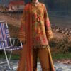 Mb-cusv15-06b-a M Basics Agla Station Winter 26 3 Pc Unstitched Embroidered Slub Khaddar Suit | MB-CUSV15-06B