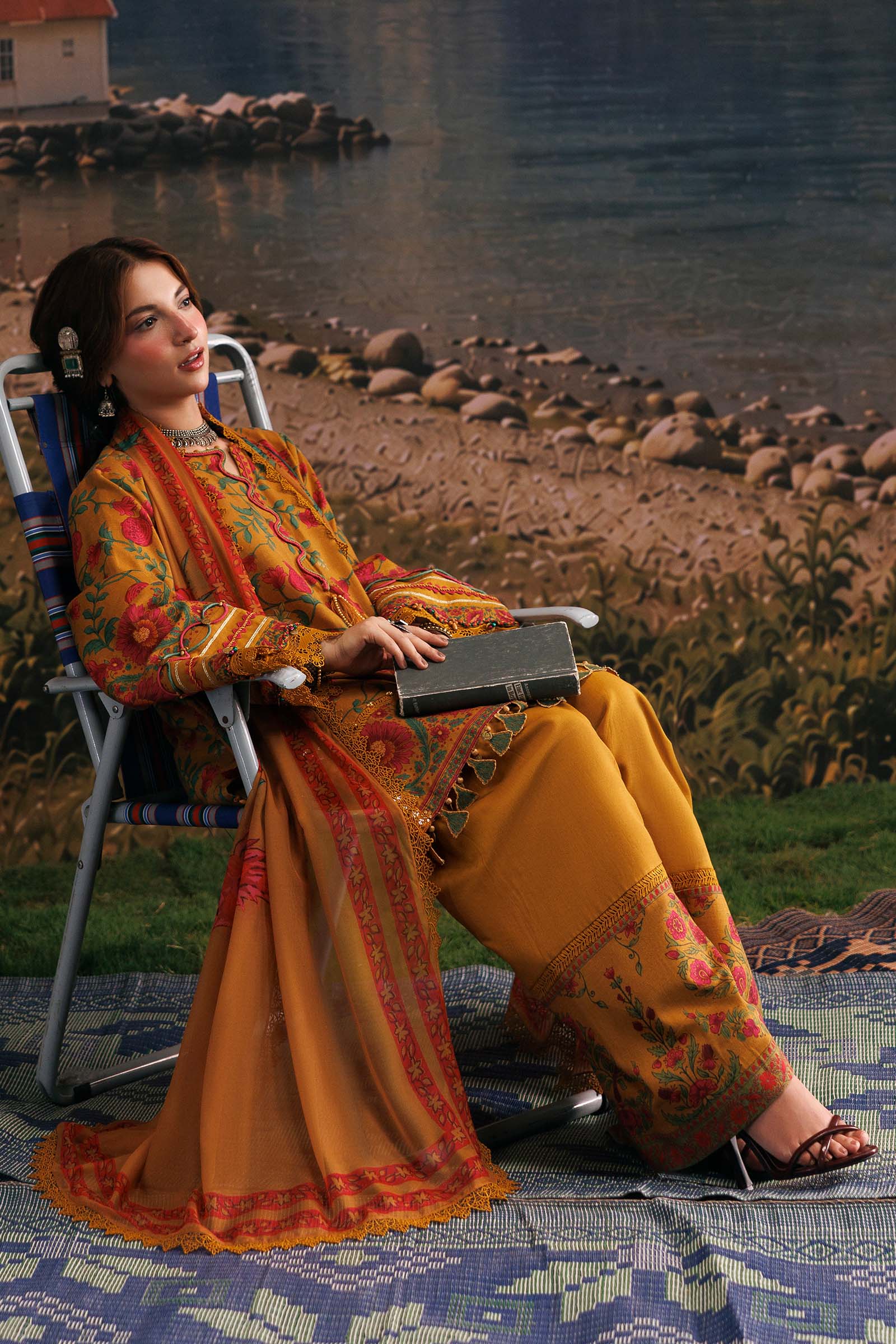 Mb-cusv15-06b-e M Basics Agla Station Winter 26 3 Pc Unstitched Embroidered Slub Khaddar Suit | MB-CUSV15-06B– MB-CUSV15-06B-e