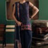 Mb-cusv15-09a-a M Basics Agla Station Winter 26 3 Pc Unstitched Embroidered Linen Suit | MB-CUSV15-09A