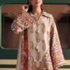 Mb-cusv15-10a-a M Basics Agla Station Winter 26 3 Pc Unstitched Embroidered Linen Suit | MB-CUSV15-10A
