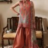Mb-cusv15-10b-a M Basics Agla Station Winter 26 3 Pc Unstitched Embroidered Linen Suit | MB-CUSV15-10B