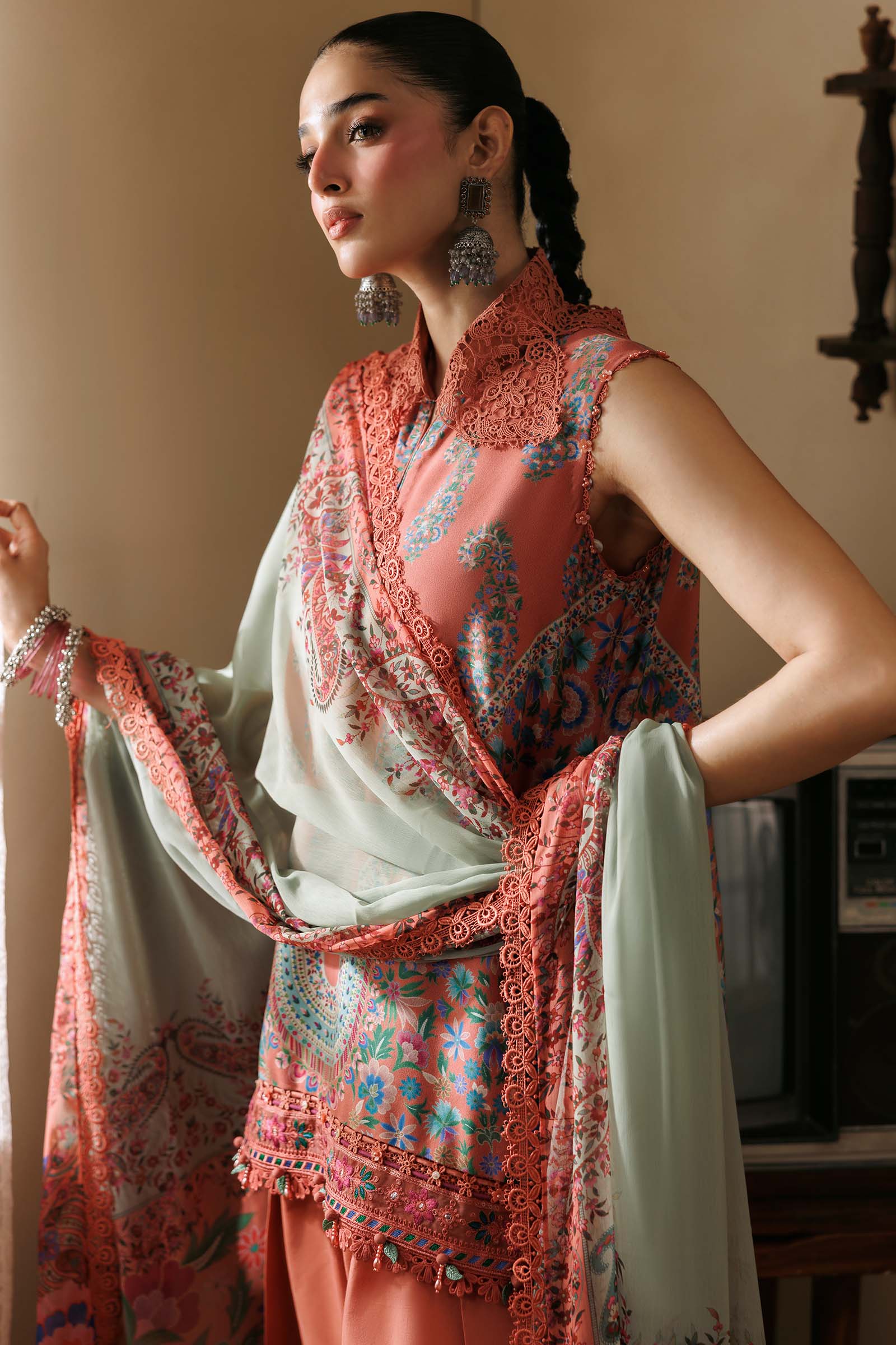 Mb-cusv15-10b-c M Basics Agla Station Winter 26 3 Pc Unstitched Embroidered Linen Suit | MB-CUSV15-10B– MB-CUSV15-10B-c
