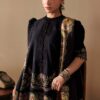 Mb-cusv15-11b-a M Basics Agla Station Winter 26 3 Pc Unstitched Embroidered Linen Suit | MB-CUSV15-11B