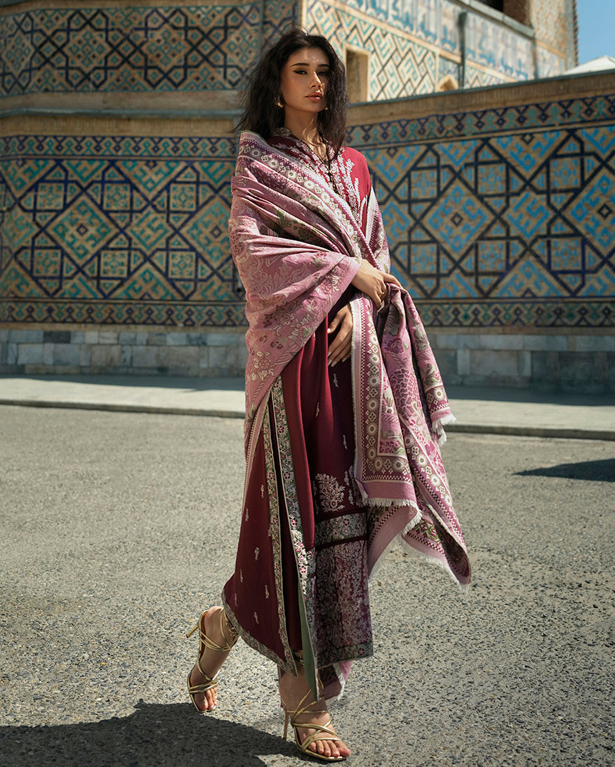 Timuridrose-02 Mushq Broadway Winter Timurid Rose– TimuridRose-02