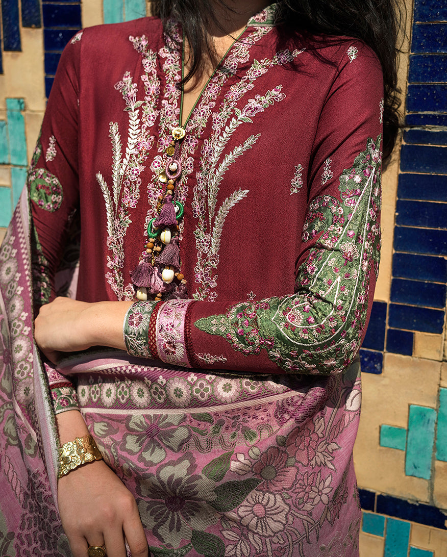 Timuridrose-03 Mushq Broadway Winter Timurid Rose– TimuridRose-03