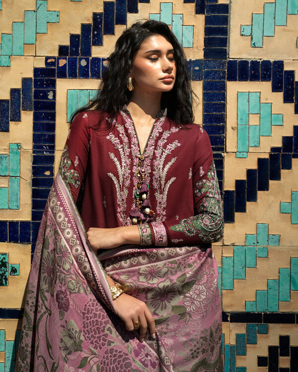 Timuridrose-04 Mushq Broadway Winter Timurid Rose– TimuridRose-04
