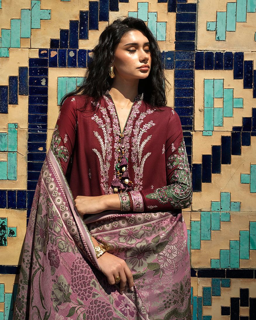 Timuridrose-04 Mushq Broadway Winter Timurid Rose– TimuridRose-04