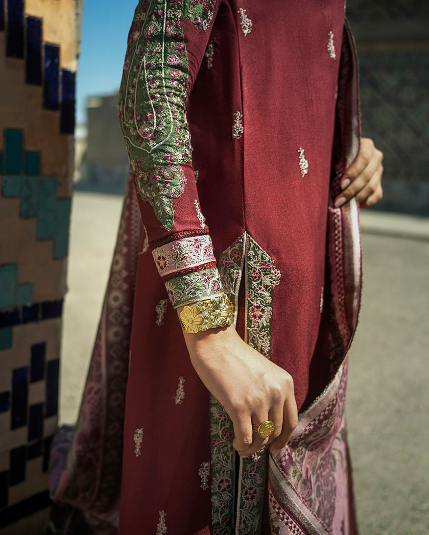 Timuridrose-05 Mushq Broadway Winter Timurid Rose– TimuridRose-05