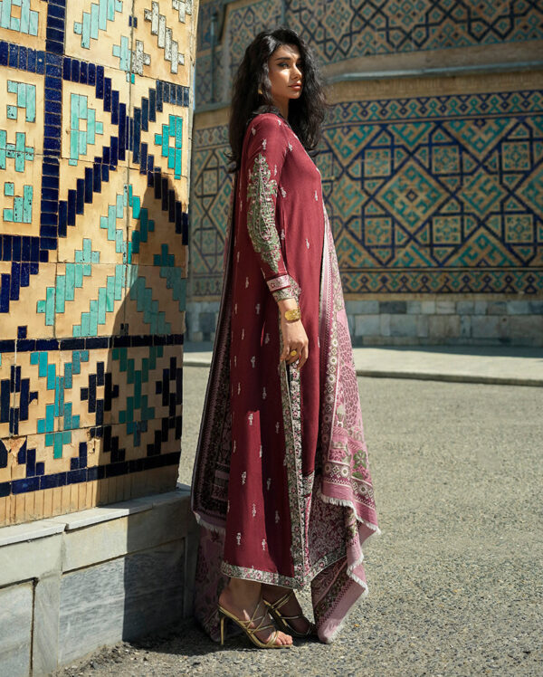 Timuridrose-07 Mushq Broadway Winter Timurid Rose– TimuridRose-07