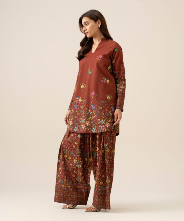 U2tdds26v924_4 Sapphire Unstitched Fall Winter 26 2 Piece - Printed Cotton Suit | U2TDDS26V924– U2TDDS26V924 4