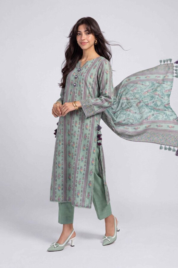 Nishat Linen Every Version of You Winter 26 3 Piece - Printed Suit - U3P-NISHA26WV1-88