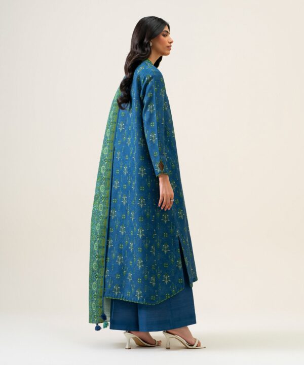 U3pds26v9115_4 Sapphire Unstitched Fall Winter 26 3 PIECE - PRINTED LIGHT KHADDAR SUIT | U3PDS26V9115– U3PDS26V9115 4