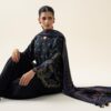 U3pdys26v997_2 Sapphire Unstitched Fall Winter 26 3 PIECE - PRINTED VISCOSE LINEN SUIT | U3PDYS26V997