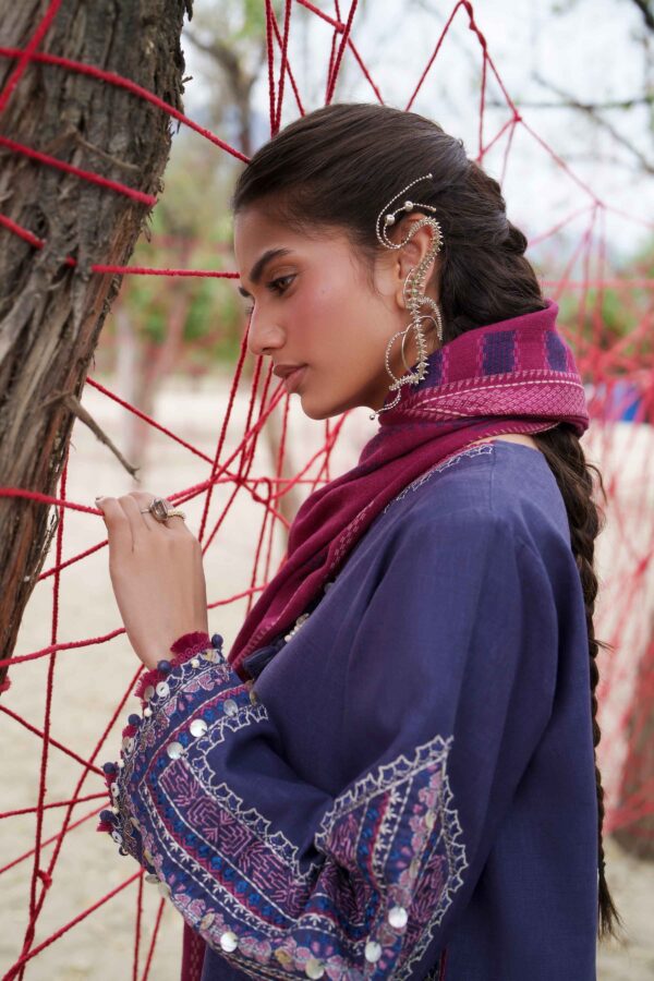 Nishat Linen Every Version of You Winter 26 3 Piece - Printed Embroidered Suit - U3PE-NISHA26WV1-196– U3PE-NISHA26WV1-196- 4