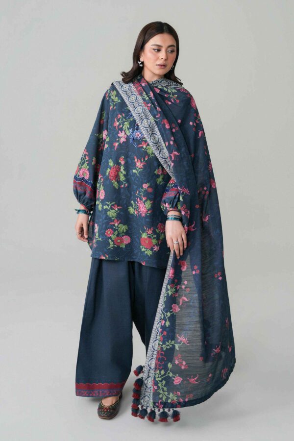 Nishat Linen Every Version of You Winter 26 3 Piece - Printed Embroidered Suit - U3PE-NISHA26WV1-99