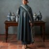 U3pedy26v975_1 Sapphire Unstitched Fall Winter 26 3 Piece - Embroidered Light Khaddar Suit | U3PEDY26V975
