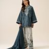 U3pedy26v985_2 Sapphire Unstitched Fall Winter 26 3 Piece - Embroidered Premium Khaddar Suit | U3PEDY26V985