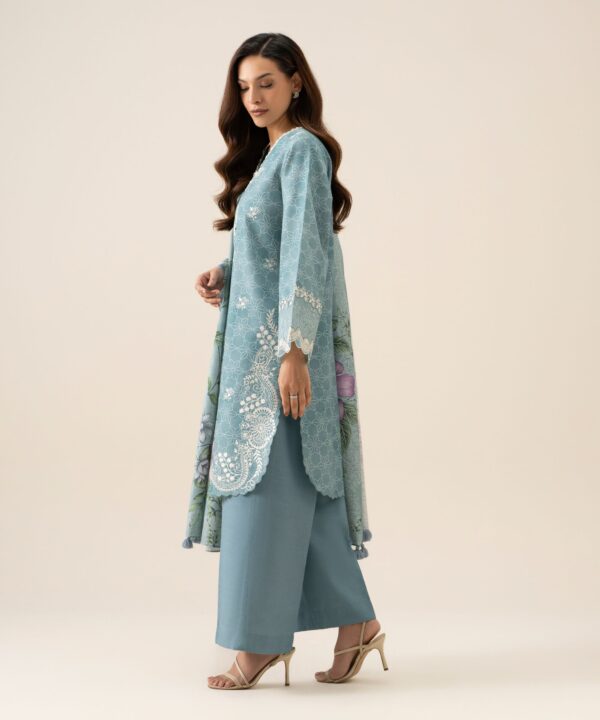 Sapphire Unstitched Fall Winter 26 3 Piece - Embroidered Light Khaddar Suit | U3PESG26V942– U3PESG26V942 4
