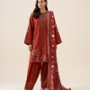 U3pesg26v948_2 Sapphire Unstitched Fall Winter 26 3 Piece - Embroidered Light Khaddar Suit | U3PESG26V948