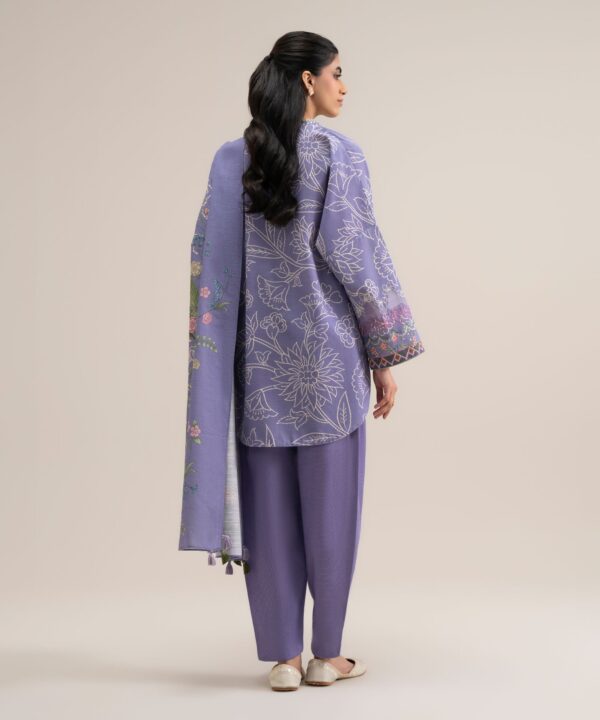 U3pest26v918_4 Sapphire Unstitched Fall Winter 26 3 Piece - Embroidered Khaddar Suit | U3PEST26V918– U3PEST26V918 4