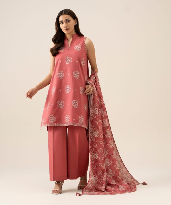 U3pests26v96_3 Sapphire Unstitched Fall Winter 26 3 Piece - Embroidered Khaddar Suit | U3PESTS26V96– U3PESTS26V96 3