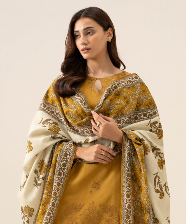 U3pests26v97_6 Sapphire Unstitched Fall Winter 26 3 Piece - Embroidered Khaddar Suit | U3PESTS26V97– U3PESTS26V97 6