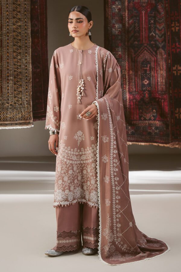Untitled-1_0009_DSC09361 Cross Stitch Winter Unstitched 26 COCOA MUSK-3PC LINEN EMBROIDERED SUIT