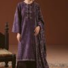 Cross stitch winter unstitched 26 purple mosaic-3pc khaddar embroidered suit Cross Stitch Winter Unstitched 26 PURPLE MOSAIC-3PC KHADDAR EMBROIDERED SUIT