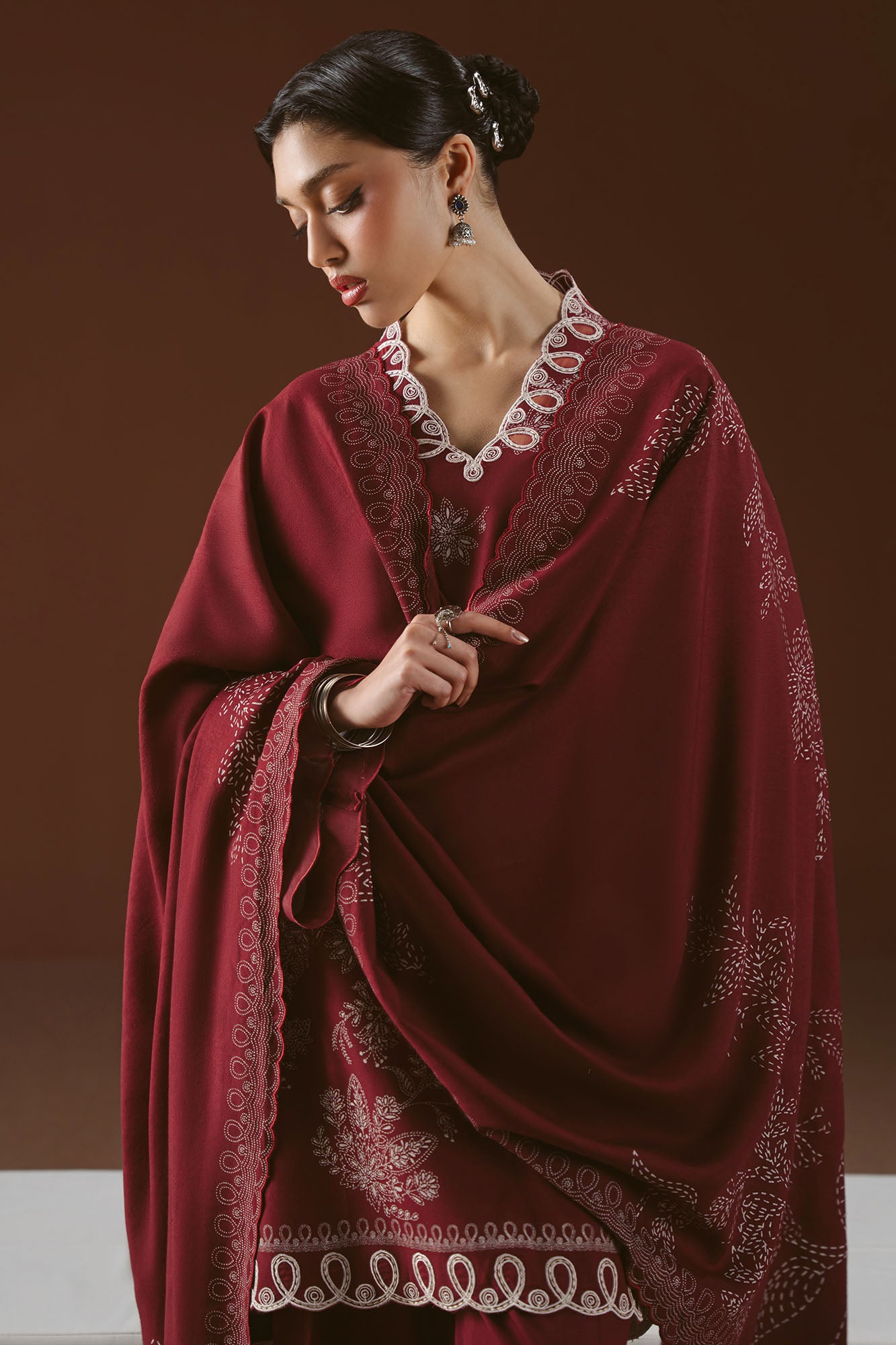 Untitled-1_0029_dsc01742 Cross Stitch Winter Unstitched 26 SCARLET INK-3PC LINEN PRINTED SUIT– Untitled-1 0029 DSC01742