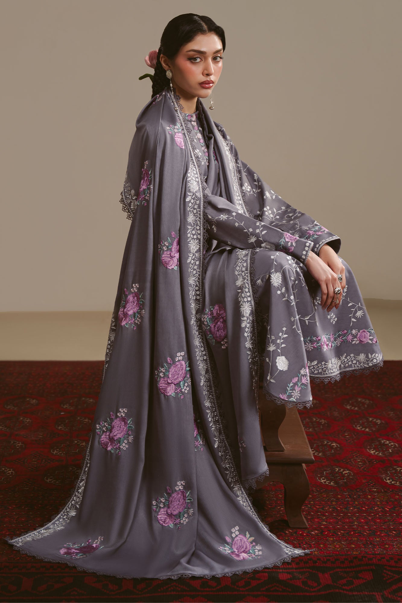 Untitled-1_0094_dsc00244 Cross Stitch Winter Unstitched 26 VIOLET HAZE-3PC LINEN EMBROIDERED SUIT– Untitled-1 0094 DSC00244