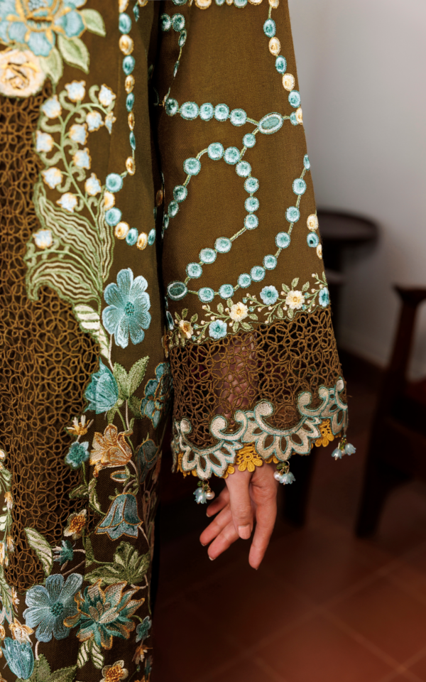 Wlxu-02_2 Asifa & Nabeel Plush Luxury Winter 26 Hazel Hue (WLXU-02) | 3pcs Embroidered Unstitched Winter– WLXU-02 2