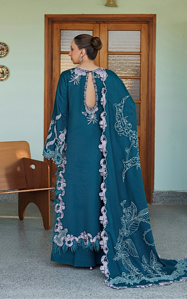WLXU-03_2 Asifa & Nabeel Plush Luxury Winter 26 Secret Garden (WLXU-03) | 3pcs Embroidered Unstitched Winter– WLXU-03 2