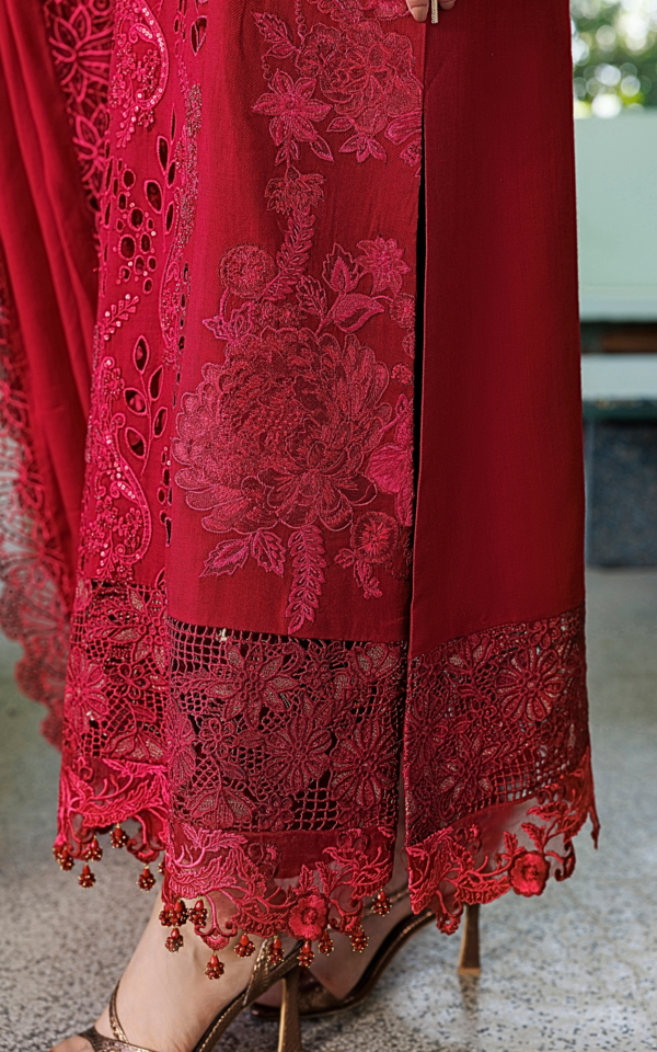 Wlxu-04_4 Asifa & Nabeel Plush Luxury Winter 26 Velvet Aria (WLXU-04) | 3pcs Embroidered Unstitched Winter– WLXU-04 4